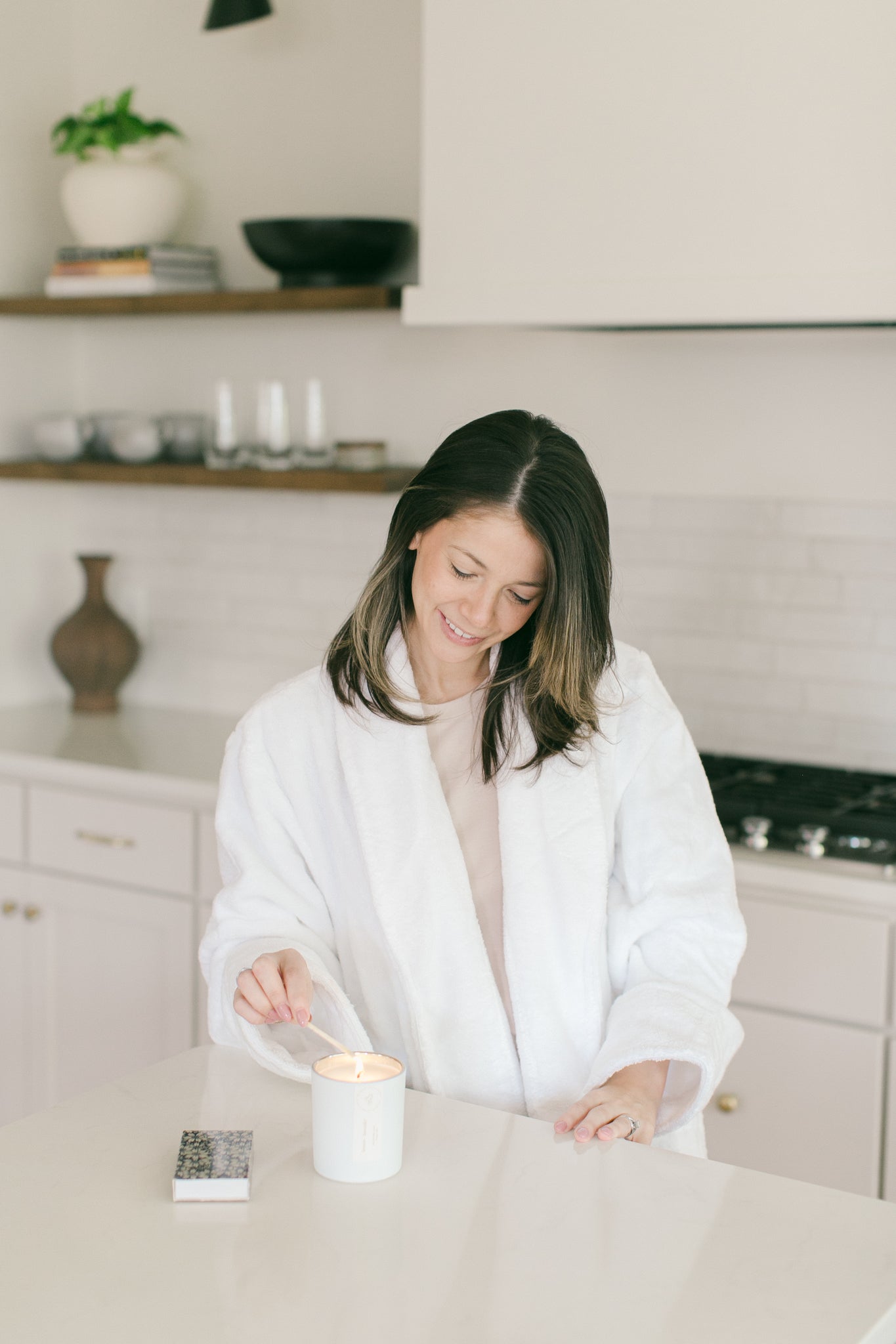 Grapefruit + Mint | Signature White Collection | Soy Candle