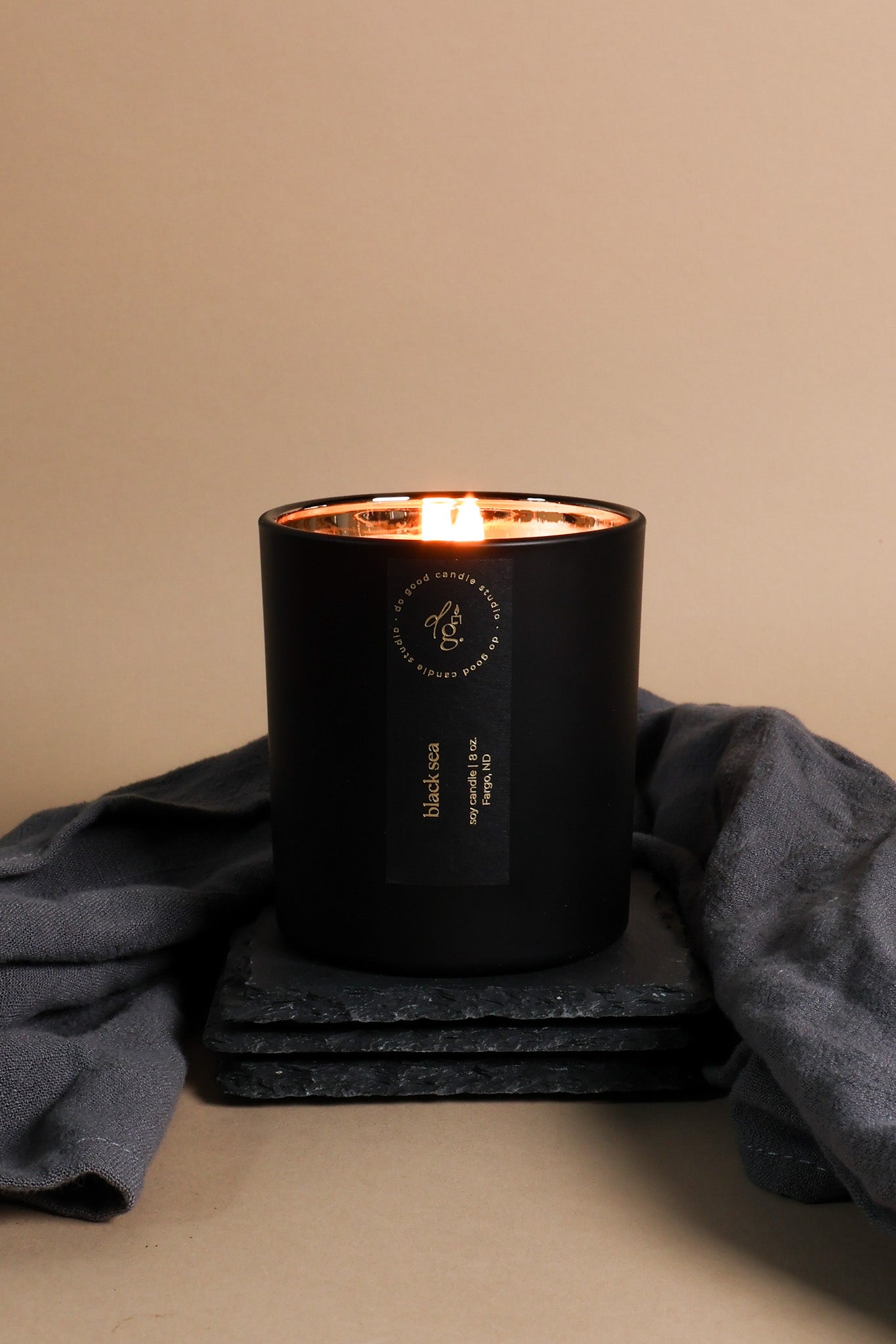 Black Sea | Signature Black Collection | Soy Candle