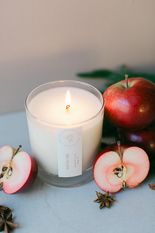 Deck the Halls | Sweet & Spicy Holiday Non-Toxic Soy Candle