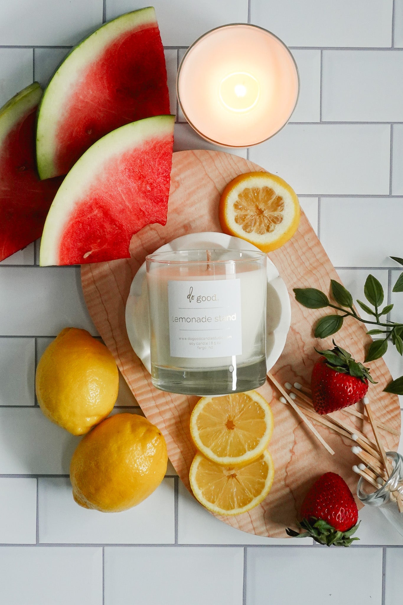 Lemonade Stand | Summer Collection Soy Candle - do good adventures