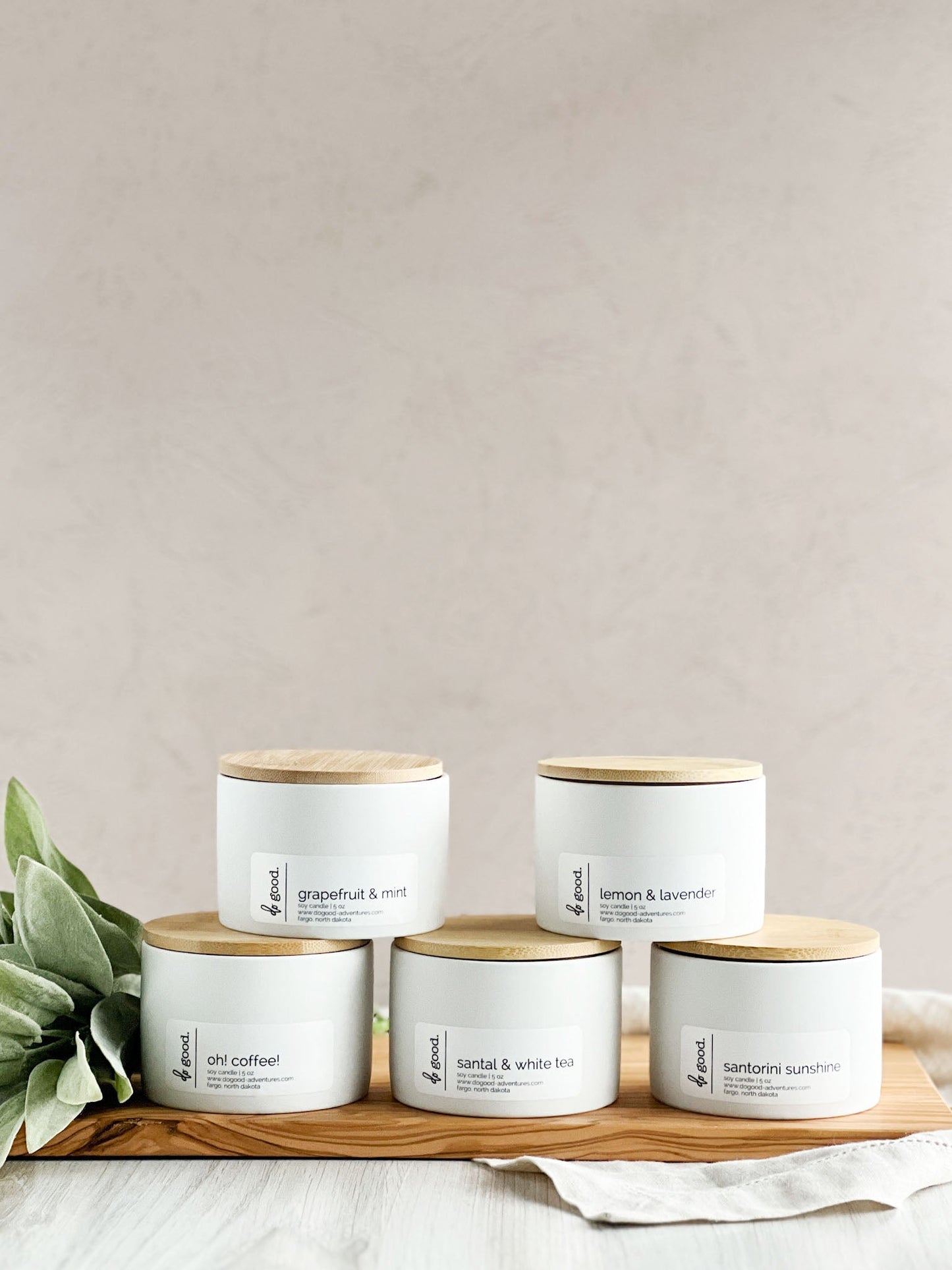 oh! coffee! | Signature White Collection Soy Candle - do good adventures