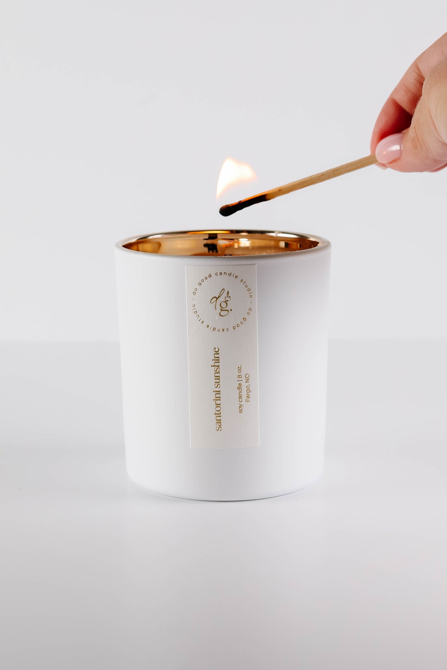 Santorini Sunshine | Signature White Collection | Soy Candle