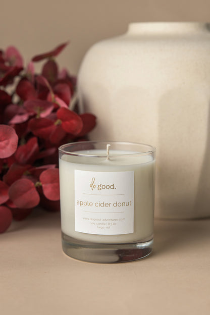 Apple Cider Donut | Fall Non-Toxic Soy Candle
