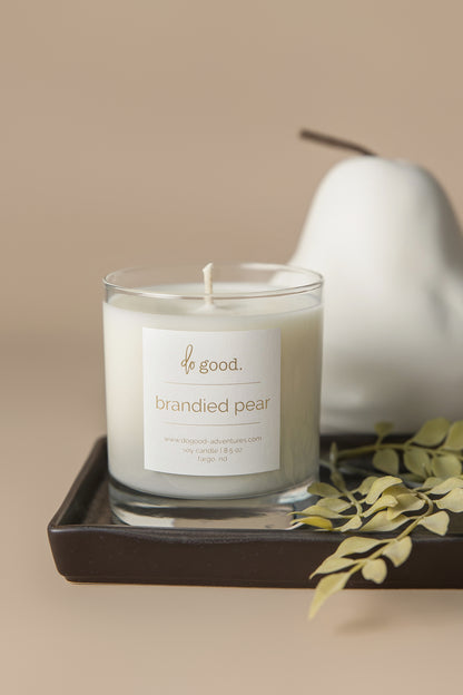 Brandied Pear | Non-Toxic Fall Soy Candle