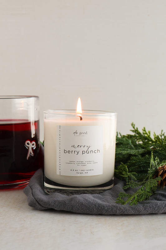 Merry Berry Punch: Candle of the Month December