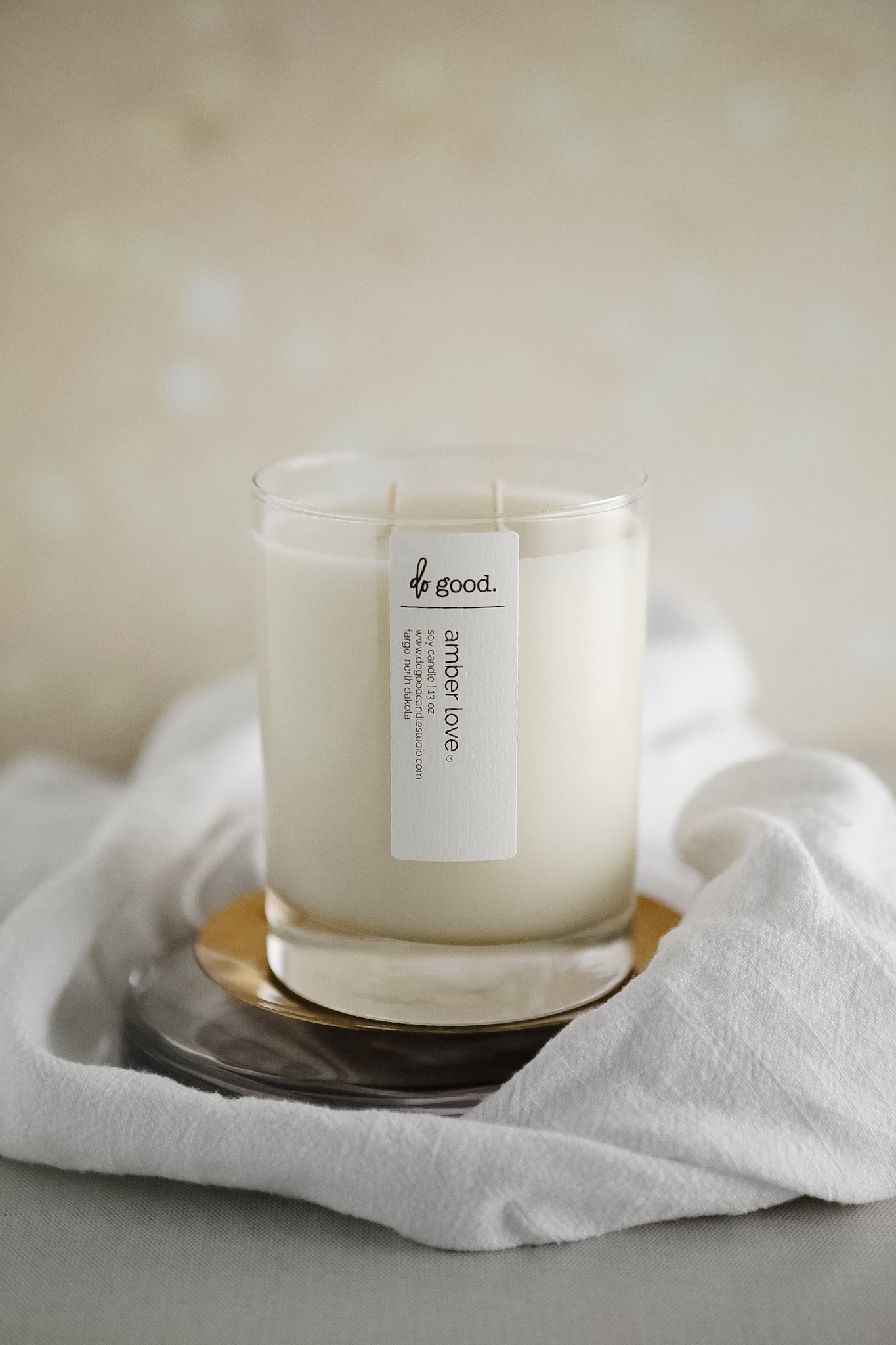 Amber Love | Love Collection | Non - Toxic Soy Candle - do good adventures