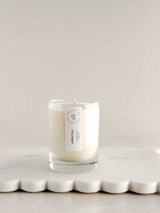 Amber Love | Love Collection | Non-Toxic Soy Candle