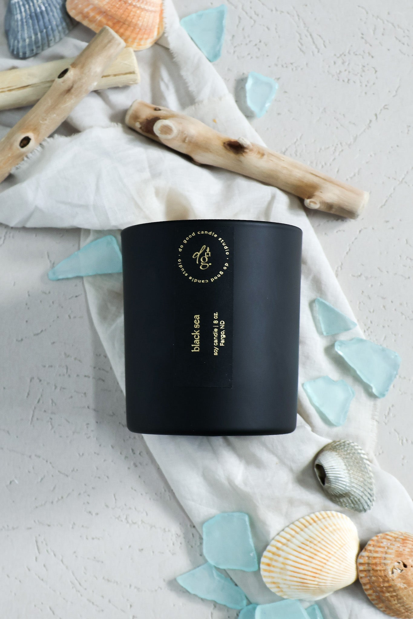 Black Sea  | Signature Black Collection | Soy Candle