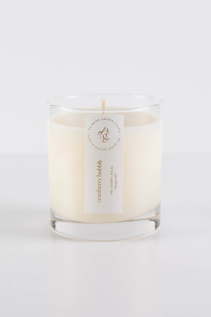Cranberry Bubbly | 100% Soy Wax Fall Candle | Non-Toxic