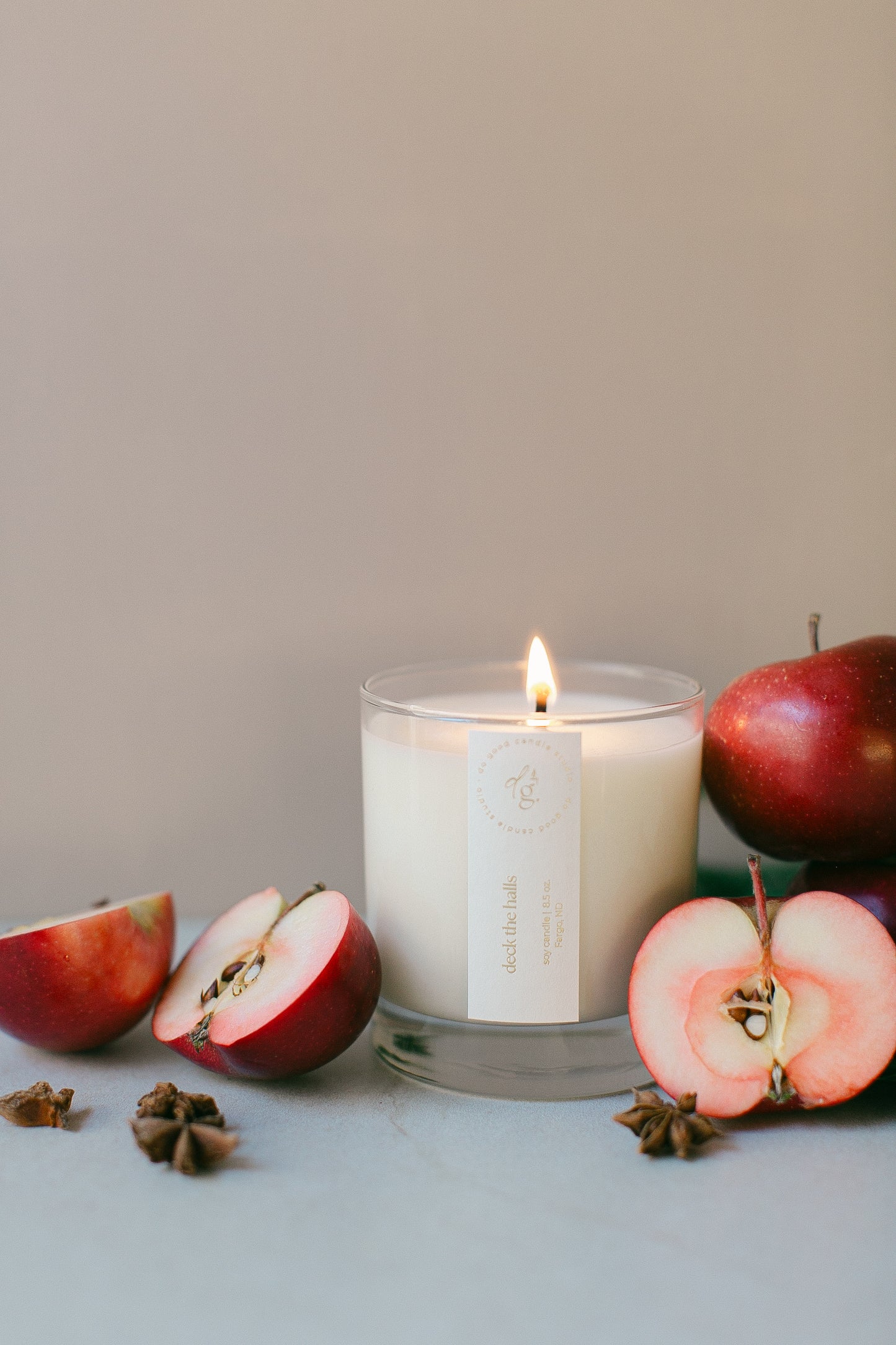 Deck the Halls | Sweet & Spicy Holiday Non-Toxic Soy Candle