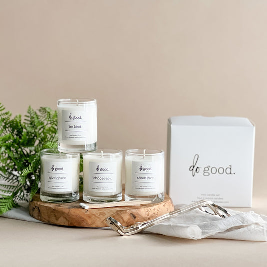 do good collection mini candle set - do good adventures