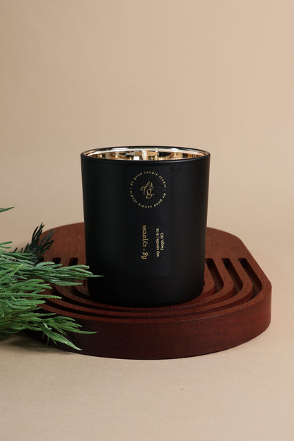 Fig + Cypress | Signature Black Collection Soy Candle