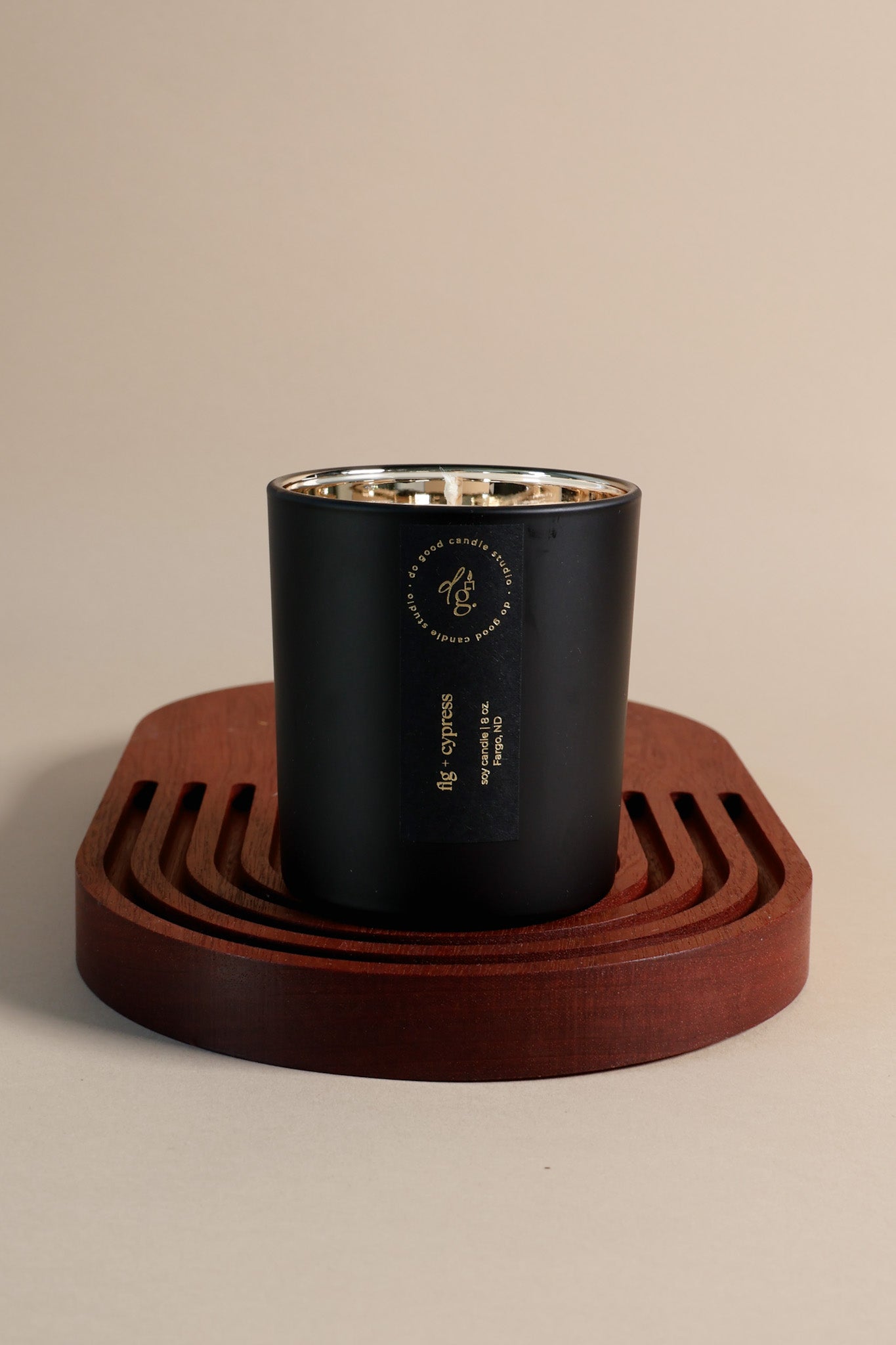 Fig + Cypress | Signature Black Collection Soy Candle