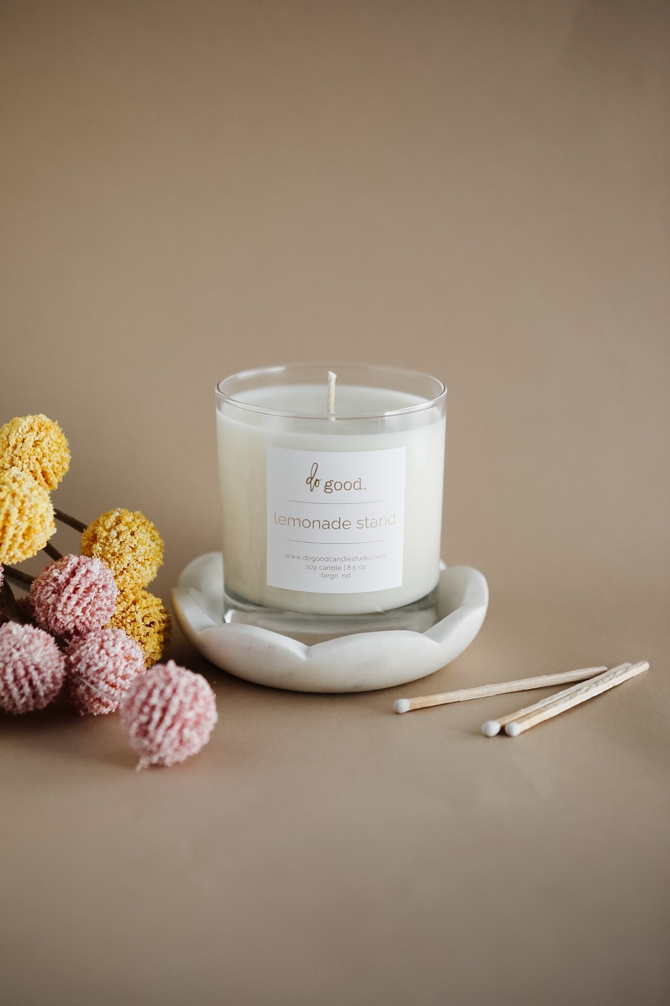 Lemonade Stand | Summer Collection Soy Candle - do good adventures