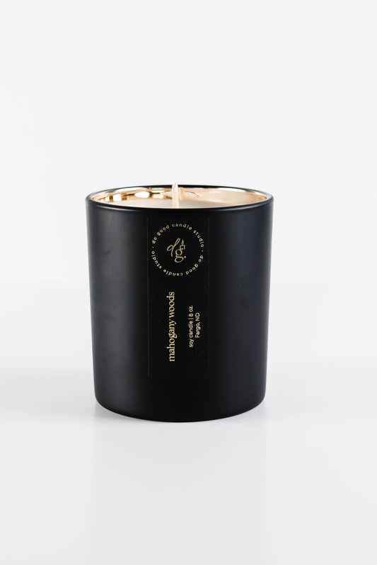 Mahogany Woods | Signature Black Collection | Soy Candle