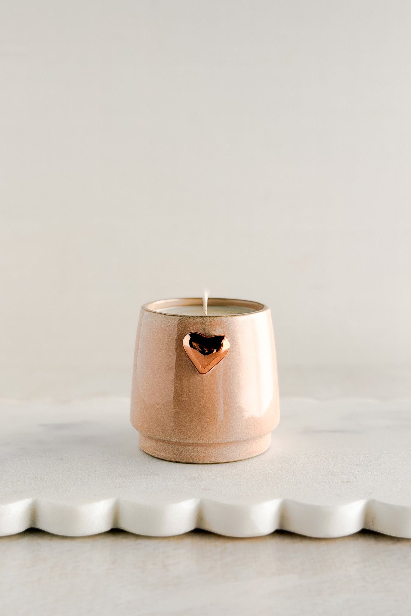 Mahogany Shea & Cashmere (Heart) | Love Collection | Non-Toxic Soy Candle