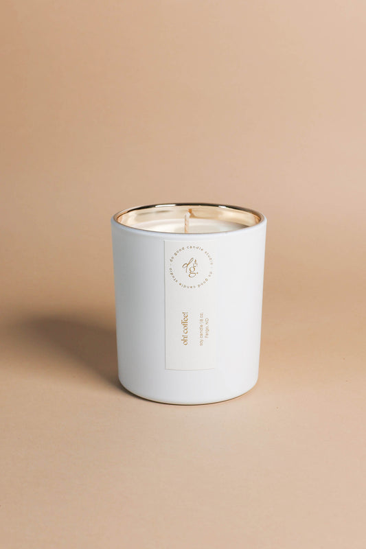 Oh! Coffee! | Signature White Collection | Soy Candle
