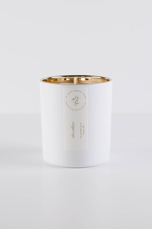 Oh! Coffee! | Signature White Collection | Soy Candle