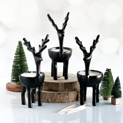 Reindeer Candle | Non - Toxic 100% Soy Holiday Candles | Merry Mistletoe - do good adventures