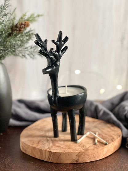 Reindeer Candle | Non - Toxic 100% Soy Holiday Candles | Merry Mistletoe - do good adventures