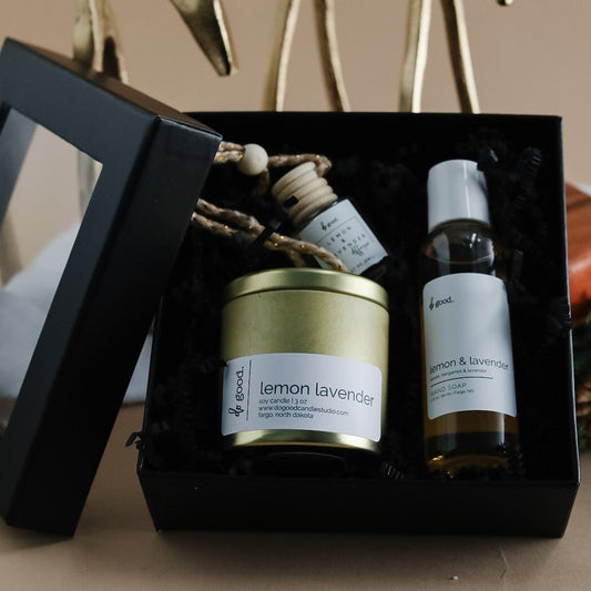 Travel Trio Gift Set | Non - Toxic Soy Candle Gift Set - do good adventures