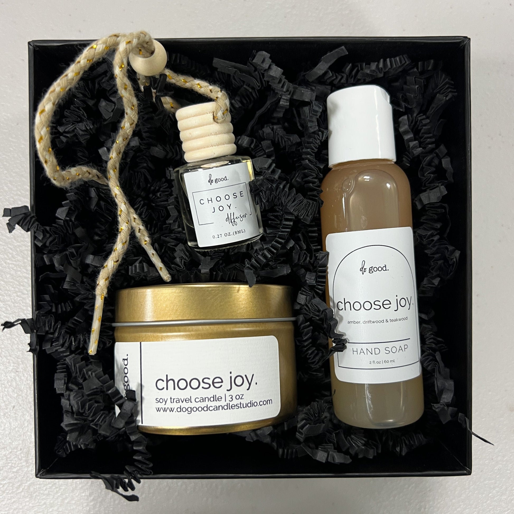 Travel Trio Gift Set | Non - Toxic Soy Candle Gift Set - do good adventures