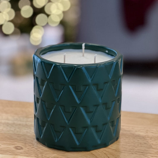 Woodland Cheer | Evergreen and Mulled Wine Holiday Candle | Non - Toxic Soy - do good adventures